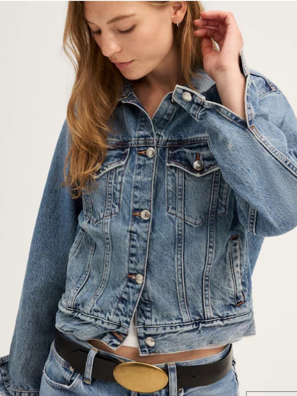 Madewell Light Blue Denim Trucker Jacket